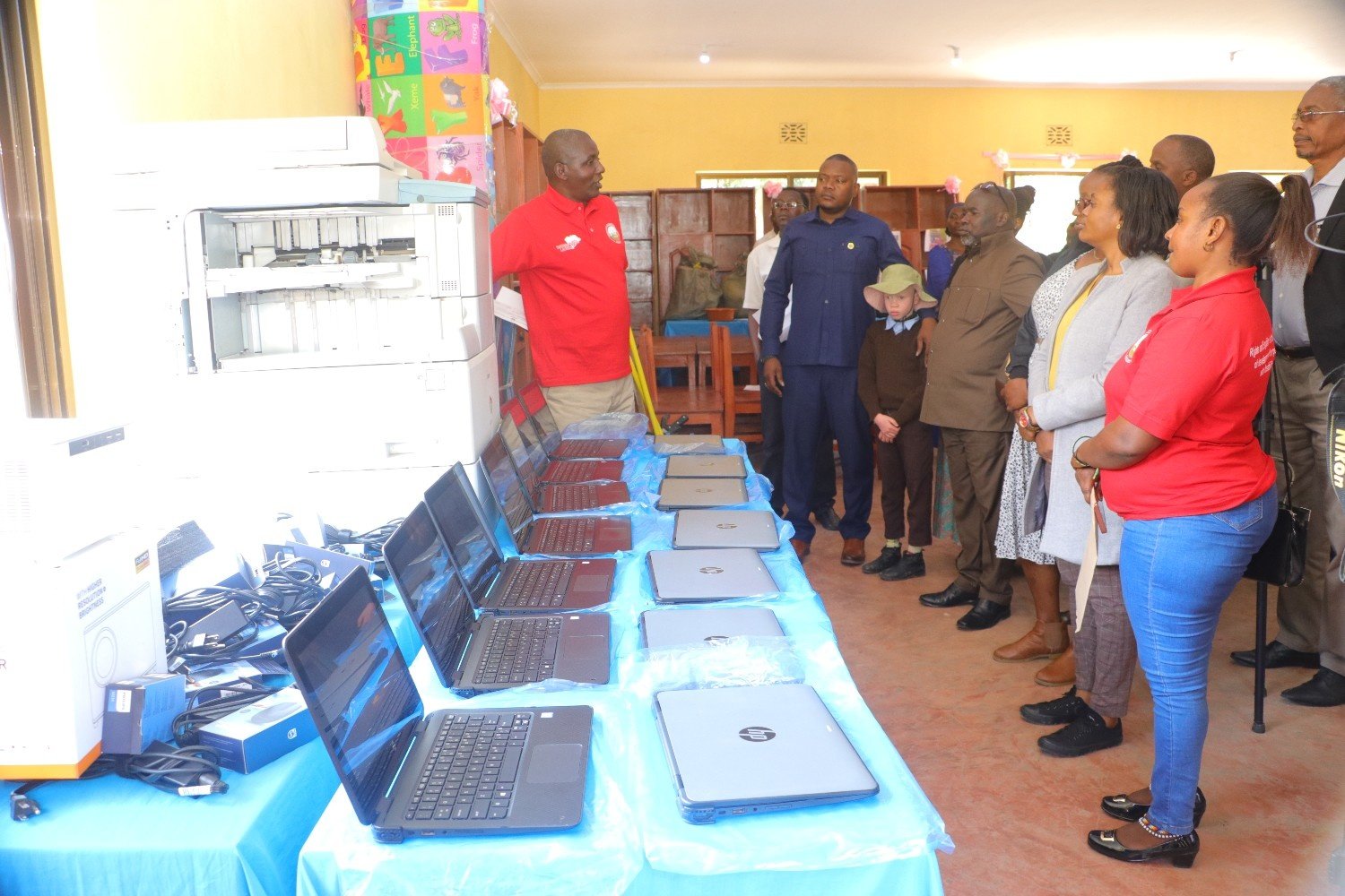COMPUTER SUPPORT FROM HACRET ILBORU SCHOOL